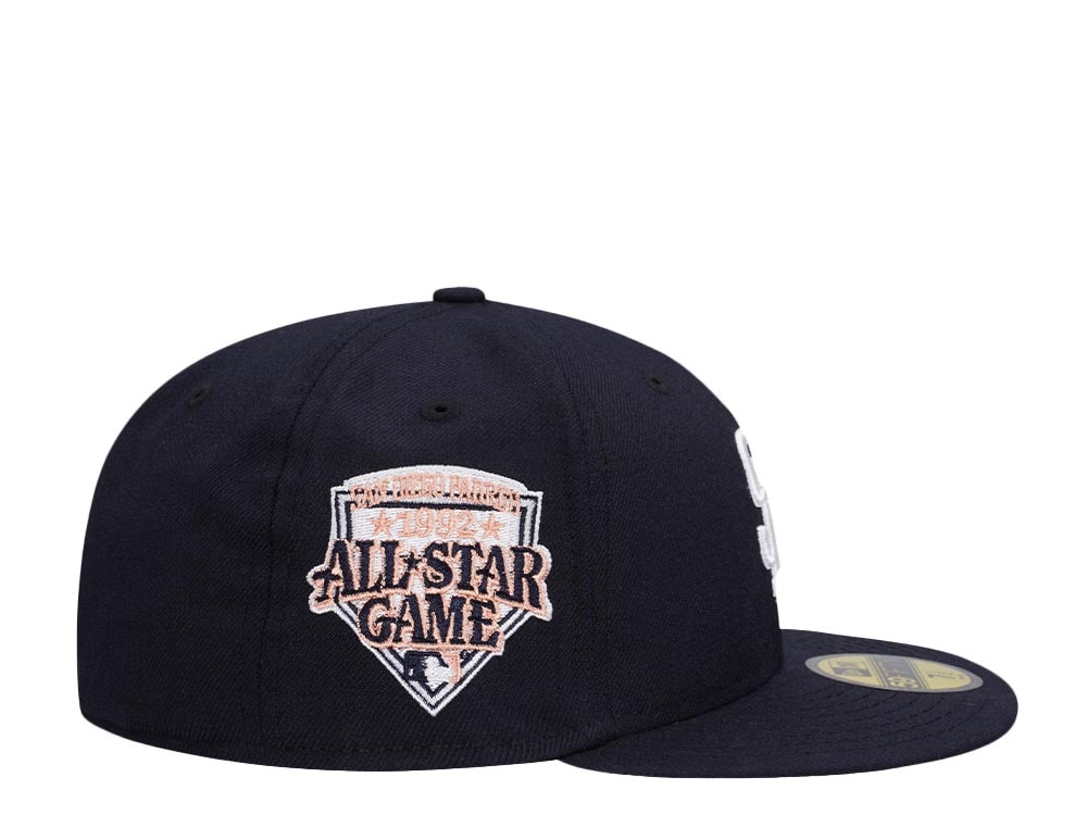 New Era San Diego Padres All Star Game 1992 Navy Peach Edition 59Fifty Fitted Hat