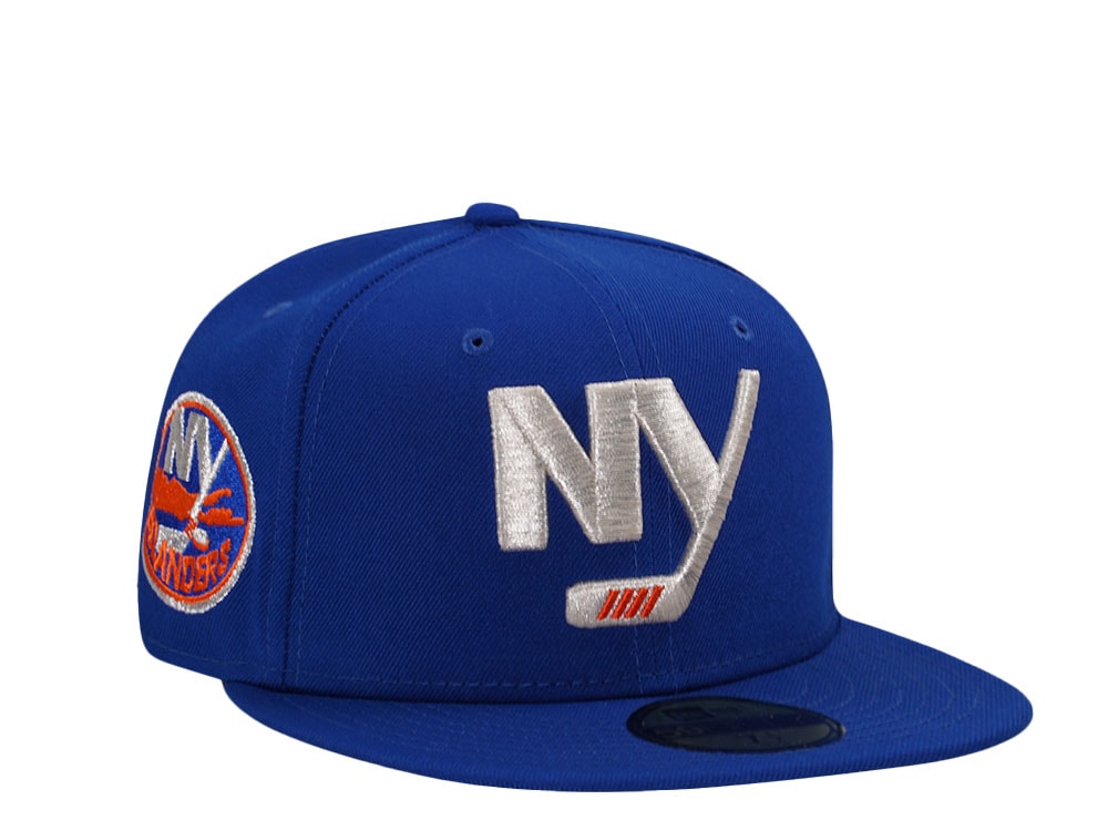 New Era New York Islanders Royal Metallic Prime Edition 59Fifty Fitted Hat