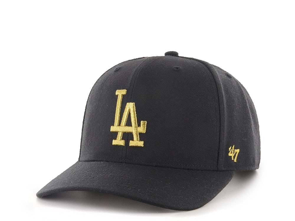47brand Los Angeles Dodgers Black Cold Zone Classic DP Snapback Hat