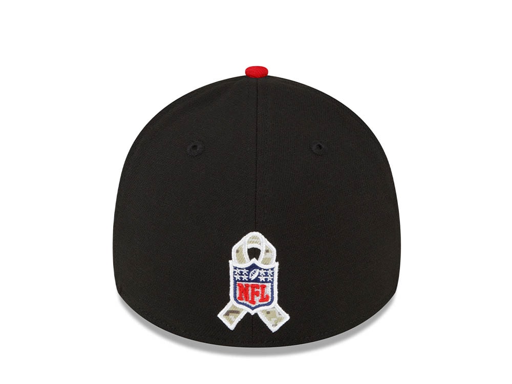 New Era Atlanta Falcons Salute to Service 2022 39Thirty Stretch Hat