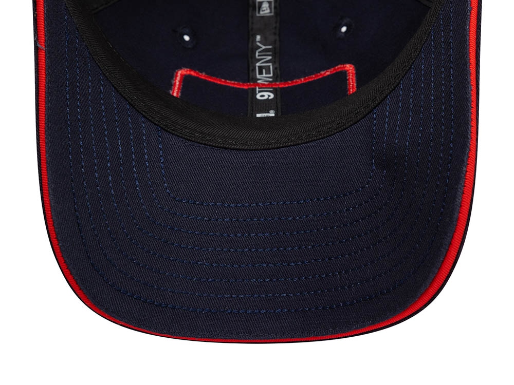 New Era Red Bull F1 Navy Retro Racing 9Twenty Strapback Hat