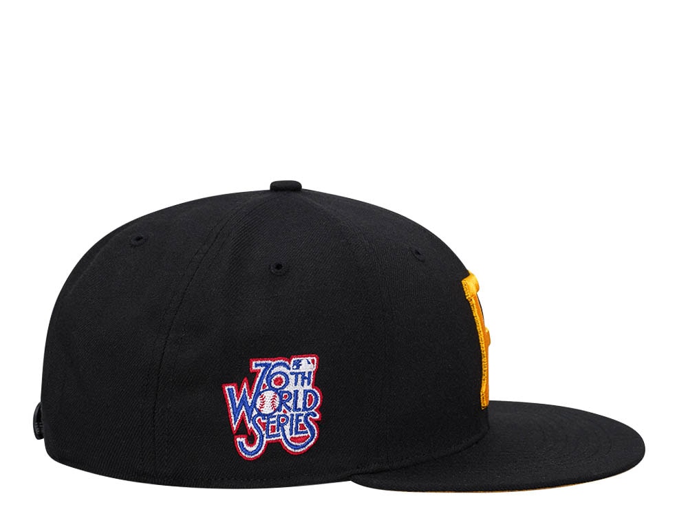 47Brand Pittsburgh Pirates 76th World Series World Black Sure Shot Under Captain Snapback Hat