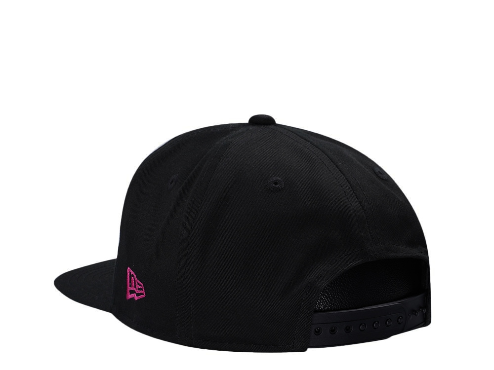 New Era Miami Heat Black Prime Edition Golfer Snapback Cap