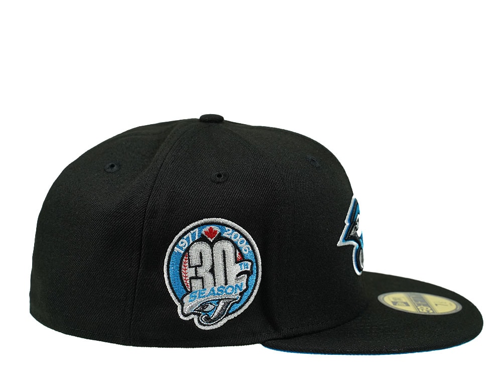 New Era Toronto Blue Jays 30th Season Black and Blue 59Fifty Fitted Hat