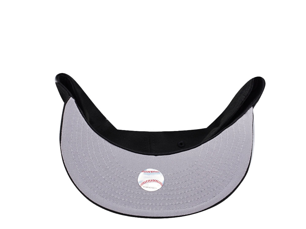 New Era New York Yankees 27x World Champions Metallic Pewter Black Prime Edition 59Fifty Fitted Cap