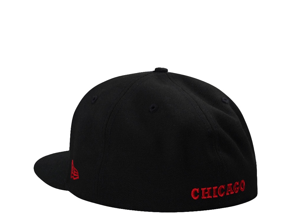 New Era Chicago Bulls NBA on NBC Black Prime Edition 59Fifty Fitted Cap