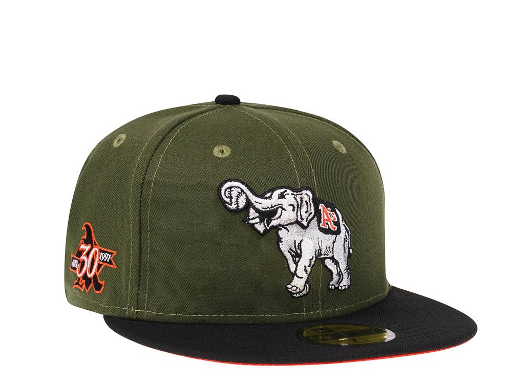 New Era Oakland Athletics 30th Anniversary Rifle Two Tone Edition 59Fifty Fitted Hat