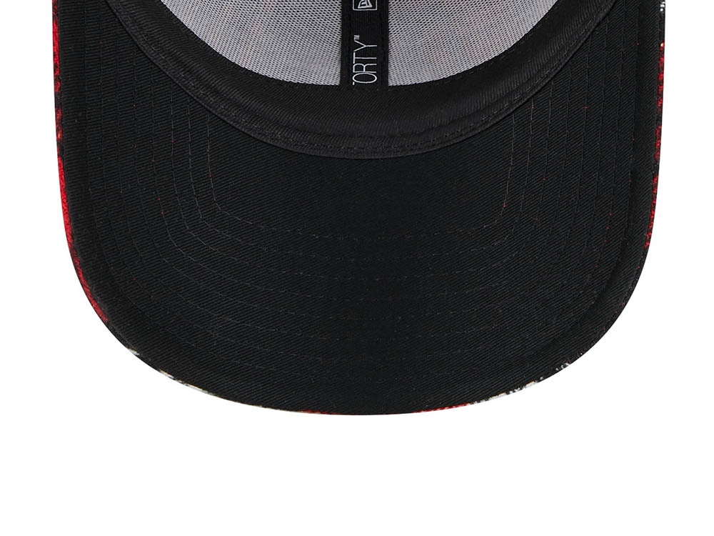 New Era Los Angeles Dodgers Checkered Red 9Forty Strapback Hat