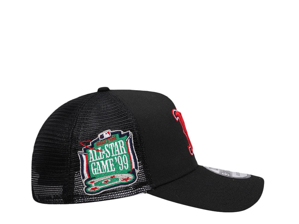 New Era Boston Red Sox All Star Game 1999 Black Edition 9Forty A Frame Trucker Snapback Hat