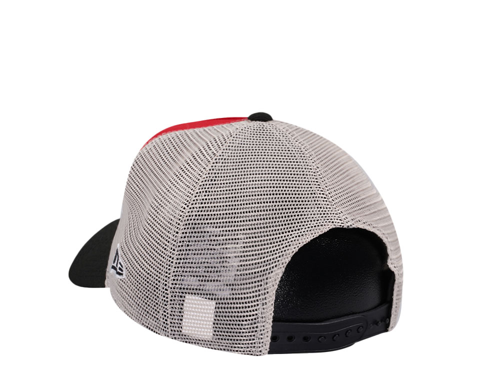 New Era Cleveland Guardians Two Tone Edition A Frame Trucker Snapback Hat