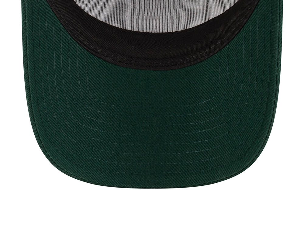 New Era Sport Fishing Patch Green 9Forty A Frame Trucker Snapback Hat