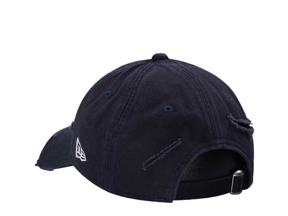New Era New York Yankees Navy Washed Distress 9Twenty Strapback Hat