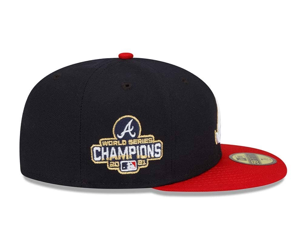 New Era Atlanta Braves World Series Champions 2021 59Fifty Fitted Hat
