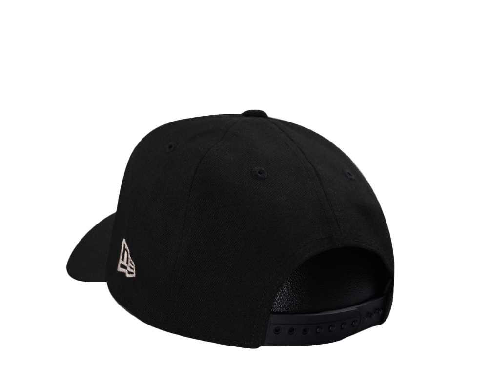 New Era Houston Astros 50th Anniversary Black Throwback Edition 9Forty A Frame Snapback Cap