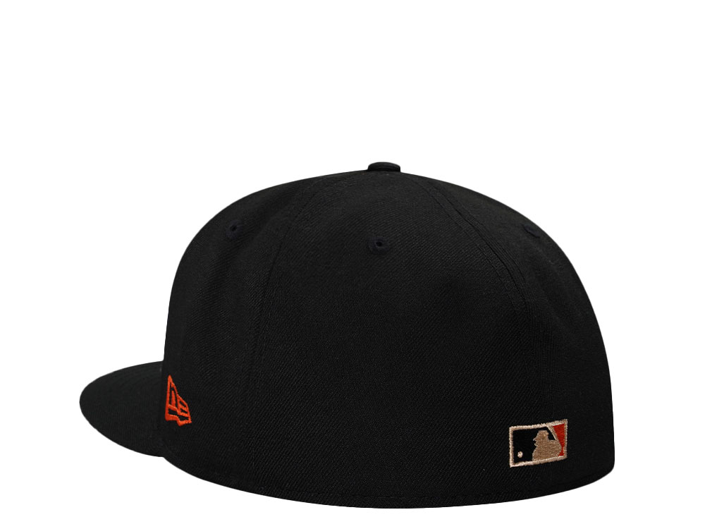 New Era Baltimore Orioles 20th Anniversary Camden Yards Black Throwback Edition 59Fifty Fitted Hat