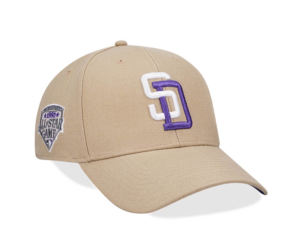 47Brand San Diego Padres All Star Game 1992 Khaki Sure Shot MVP Snapback Hat
