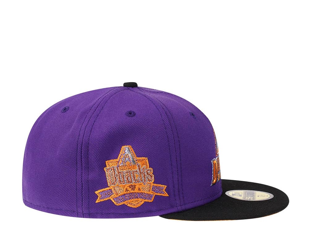 New Era Arizona Diamondbacks 10th Anniversary Metallic Color Flip Prime Edition 59Fifty Fitted Hat
