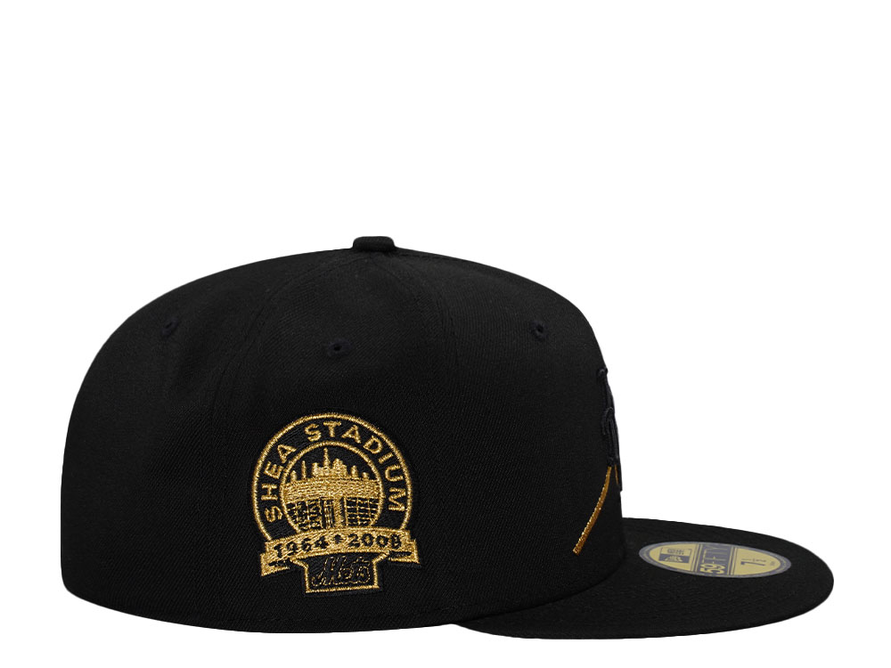 New Era New York Mets Shea Stadium Gold Rose Edition 59Fifty Fitted Cap