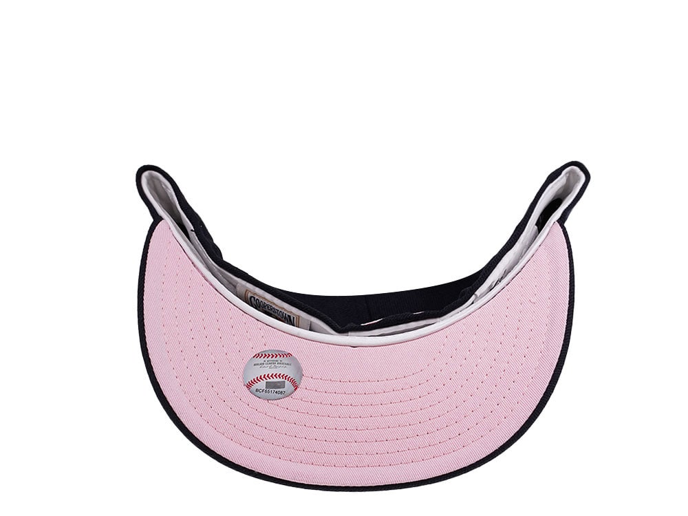 New Era New York Yankees World Series 2000 Navy and Pink Edition 59Fifty Fitted Hat