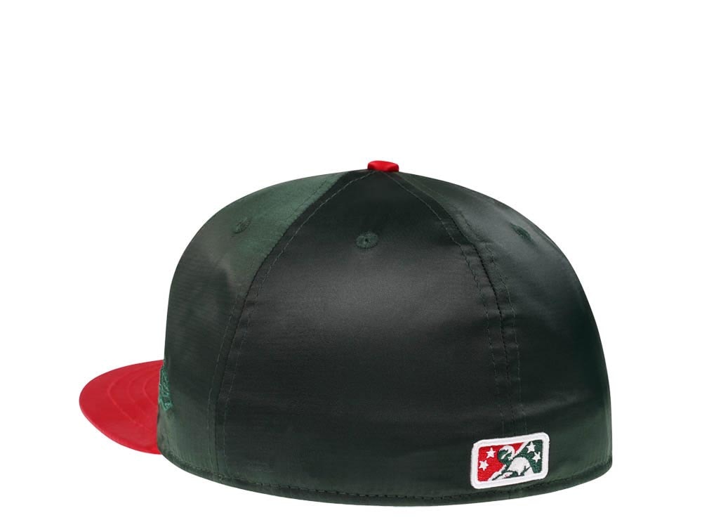 New Era Buffalo Bisons 25th Anniversary Satin Jacket Elite Edition 59Fifty Fitted Hat