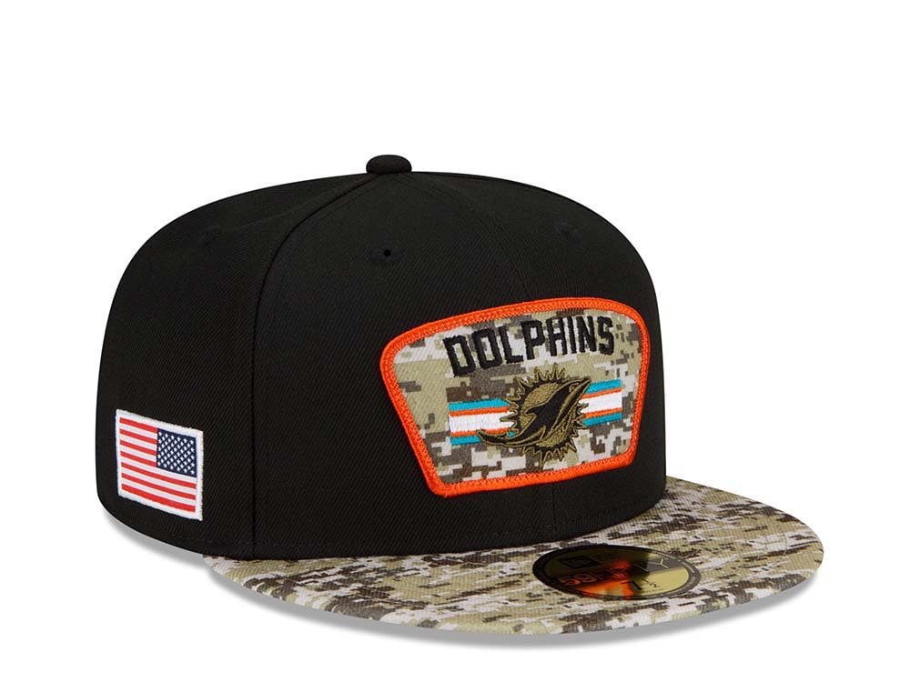 New Era Miami Dolphins Salute to Service 21 59Fifty Fitted Hat