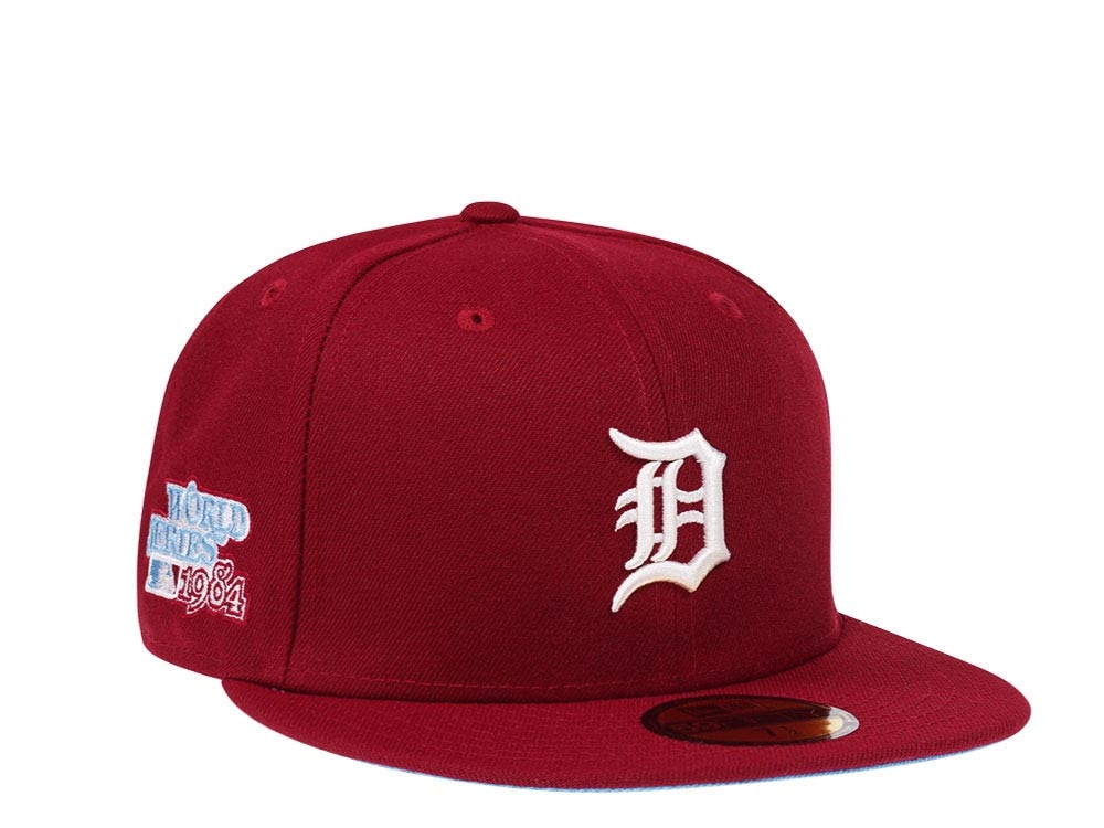 New Era Detroit Tigers World Series 1984 Smooth Red Edition 59Fifty Fitted Hat