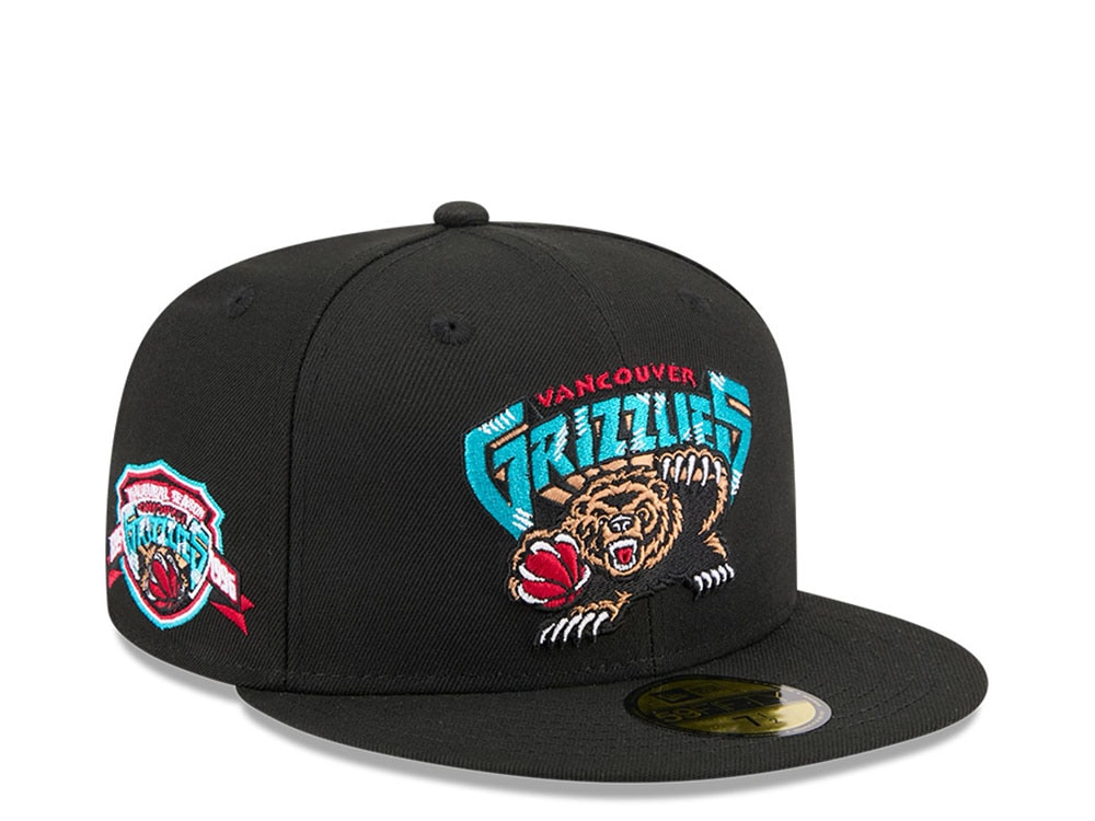 New Era Vancouver Grizzlies HWC Inaugural Season Black 59Fifty Fitted Cap