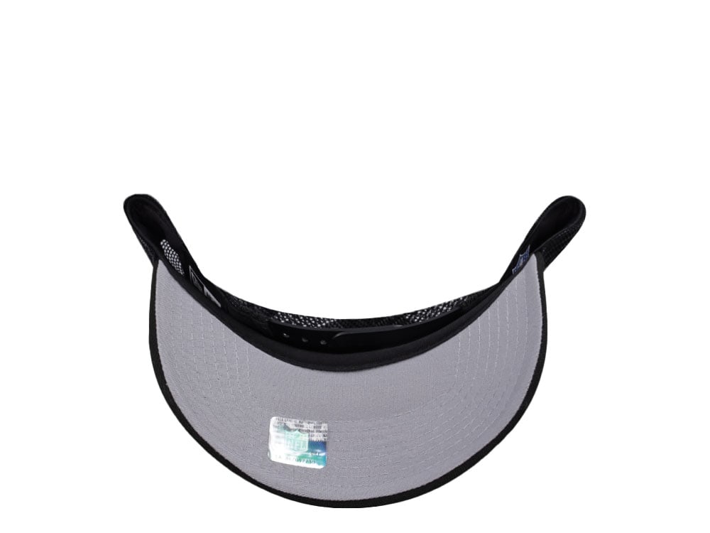 New Era Philadelphia Eagles Black Foam Trucker 9Forty A Frame Snapback Hat