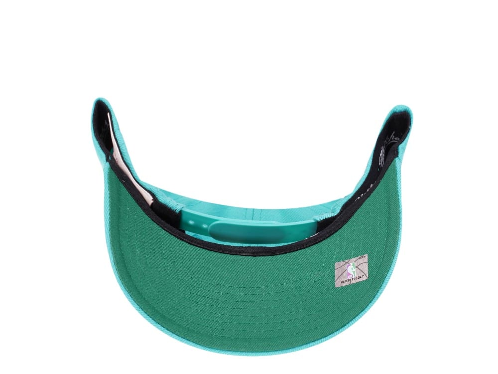 Mitchell & Ness Memphis Grizzlies Team Ground Red Line Solid Flex Snapback Hat
