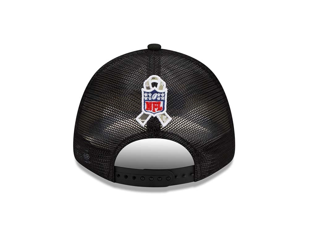 New Era Los Angeles Rams Salute to Service 21 9Forty Trucker Snapback Hat
