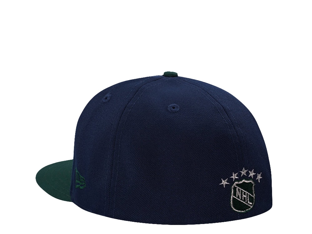 New Era Hartford Whalers 10th Anniversary Navy Two Tone Edition 59Fifty Fitted Cap