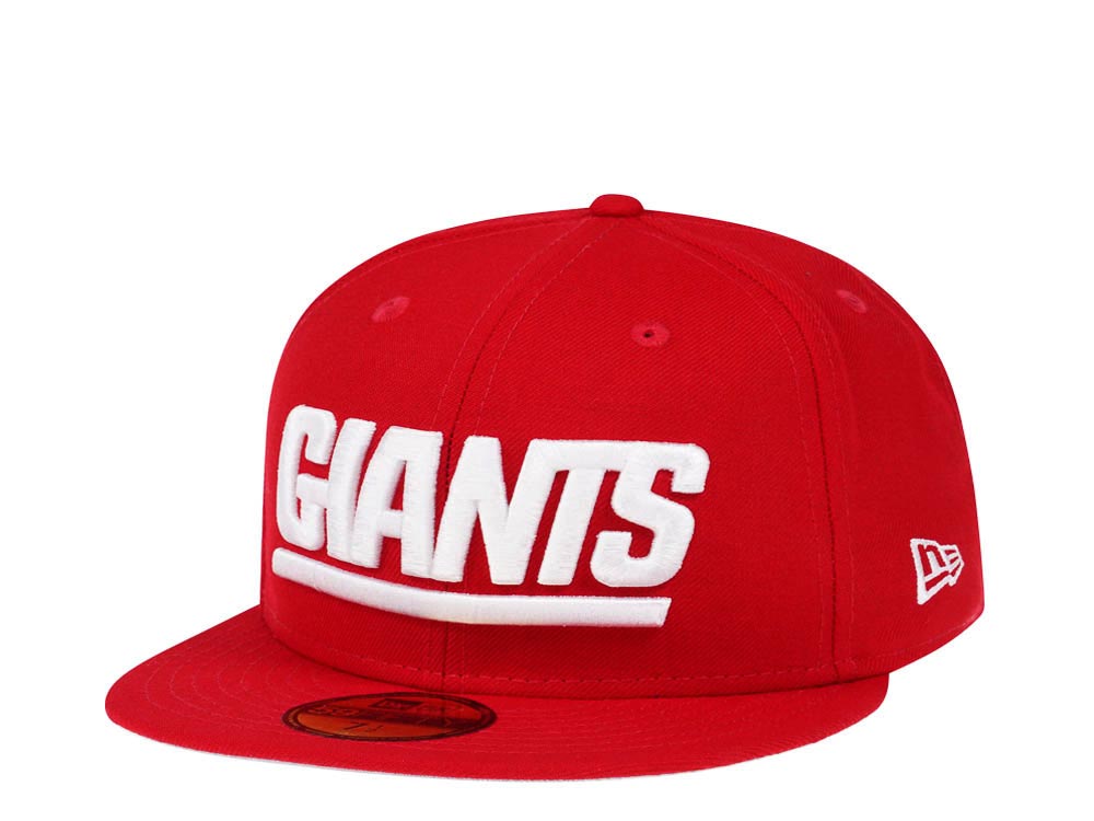 New Era New York Giants Red Classic Edition 59Fifty Fitted Hat