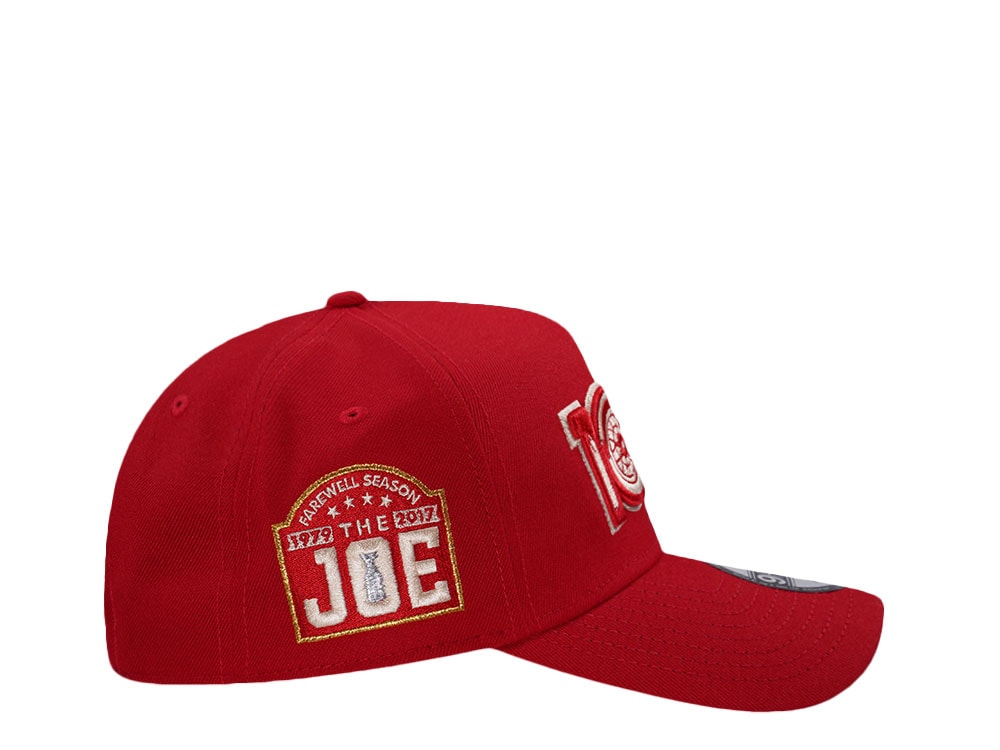 New Era Detroit Red Wings Farewell Season Red Prime Edition 9Forty A Frame Snapback Cap