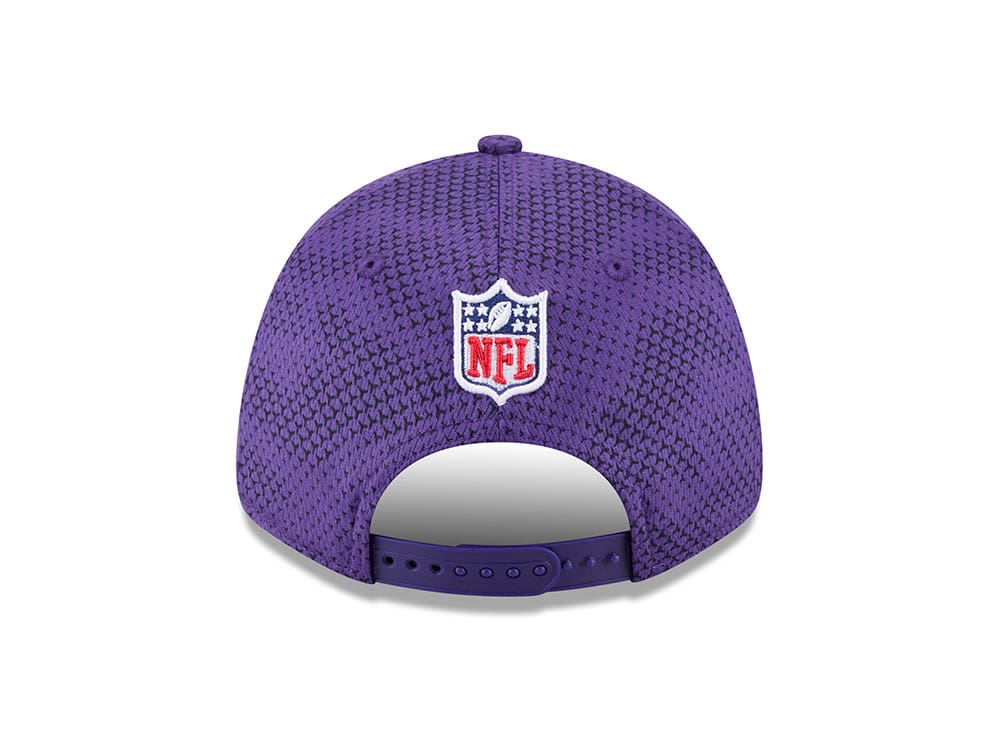 New Era Minnesota Vikings Sideline 2024 9Forty Stretch Snapback Hat
