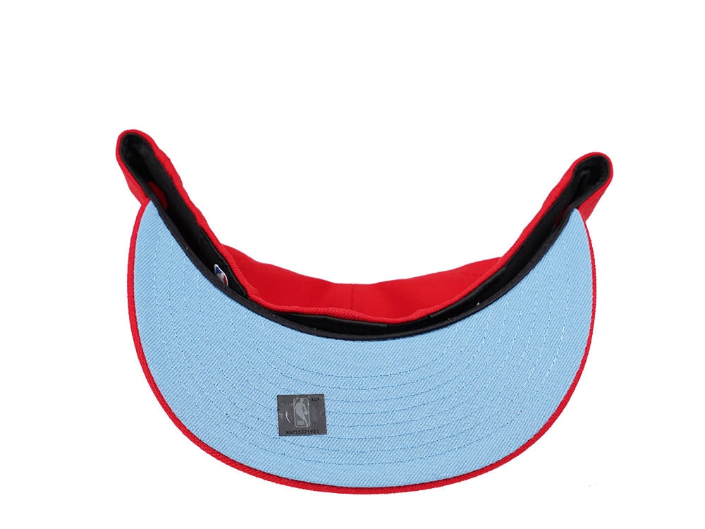 New Era Chicago Bulls Red and Blue Edition 59Fifty Fitted Hat