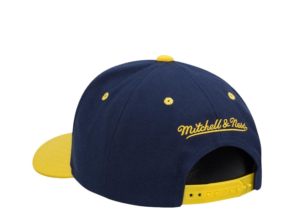 Mitchell & Ness University of Michigan Wolverines Pro Crown Fit Snapback Hat