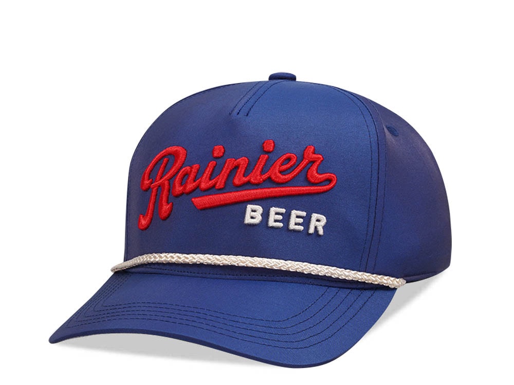 American Needle Rainier Traveler Navy Snapback Hat