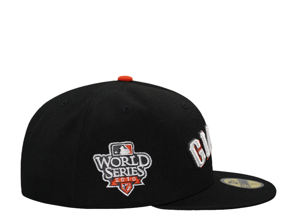New Era San Francisco Giants World Series 2010 Black Throwback Edition 59Fifty Fitted Hat