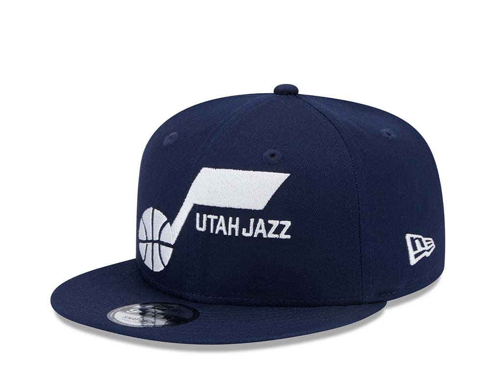 New Era Utah Jazz NBA Patch Navy Edition 9Fifty Snapback Hat