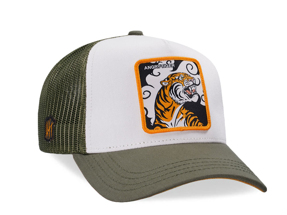 Capslab Fantastic Beasts Angry Tiger Trucker Snapback Hat