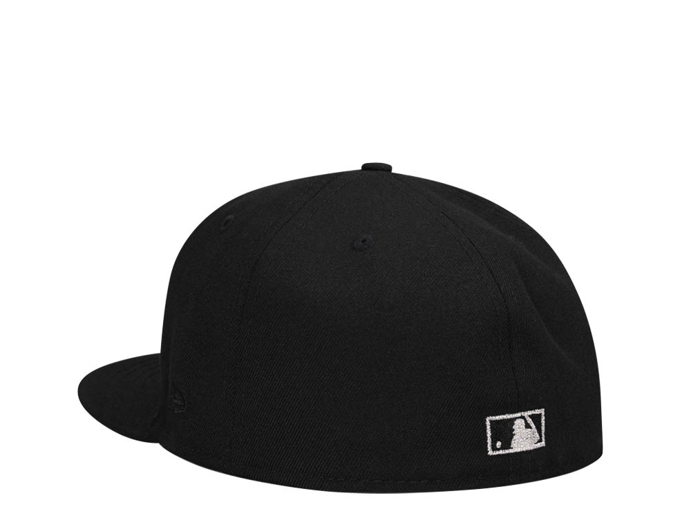 New Era Oakland Athletics 30th Anniversary Black Silver Color Flip Edition 59Fifty Fitted Hat