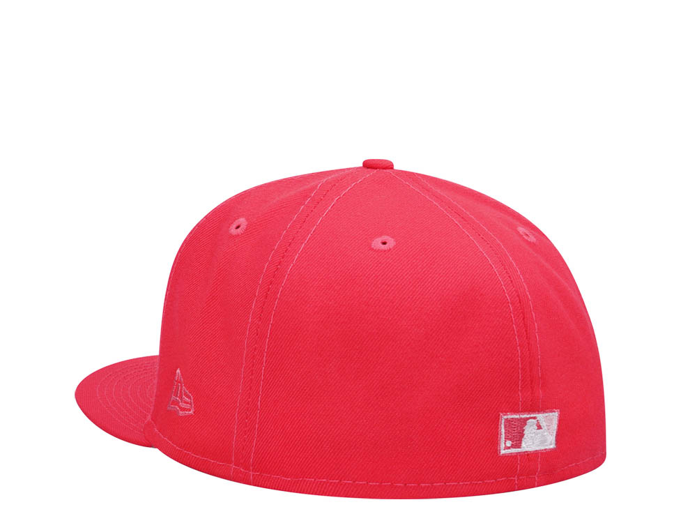 New Era Texas Rangers All Star Game 1995 Lava Pink Edition 59Fifty Fitted Hat