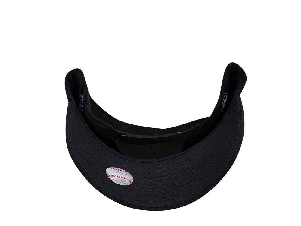 47Brand Los Angeles Dodgers Black MVP Snapback Hat