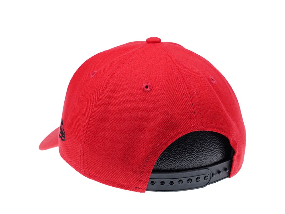 New Era New San Francisco 49ers Curved Red Edition 9Forty Snapback Hat