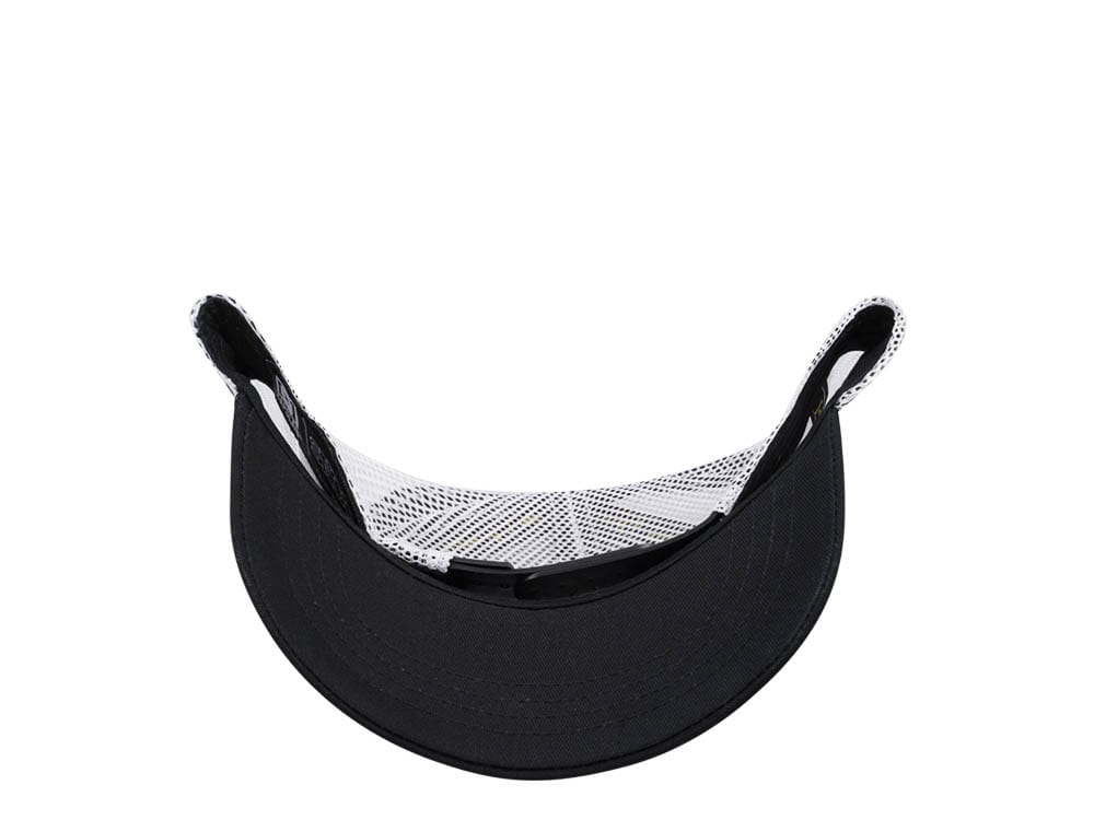 Capslab Peanuts Snoopy Black Grey Trucker Snapback Hat
