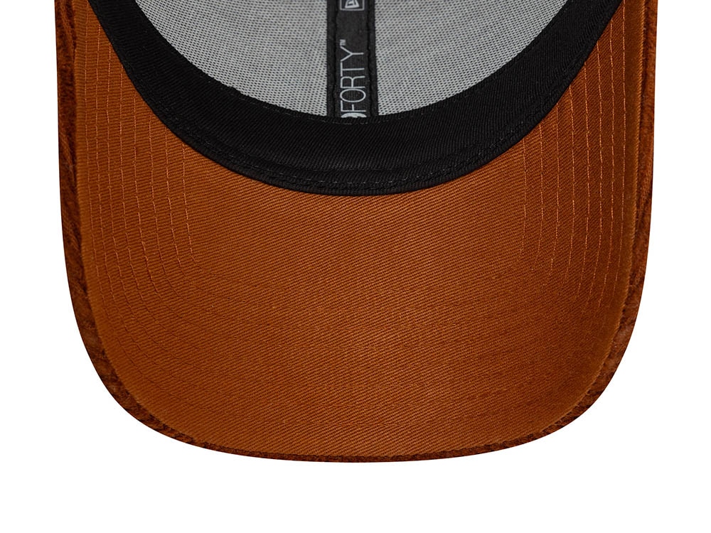 New Era New York Yankees Brown Cord 9Forty Strapback Hat