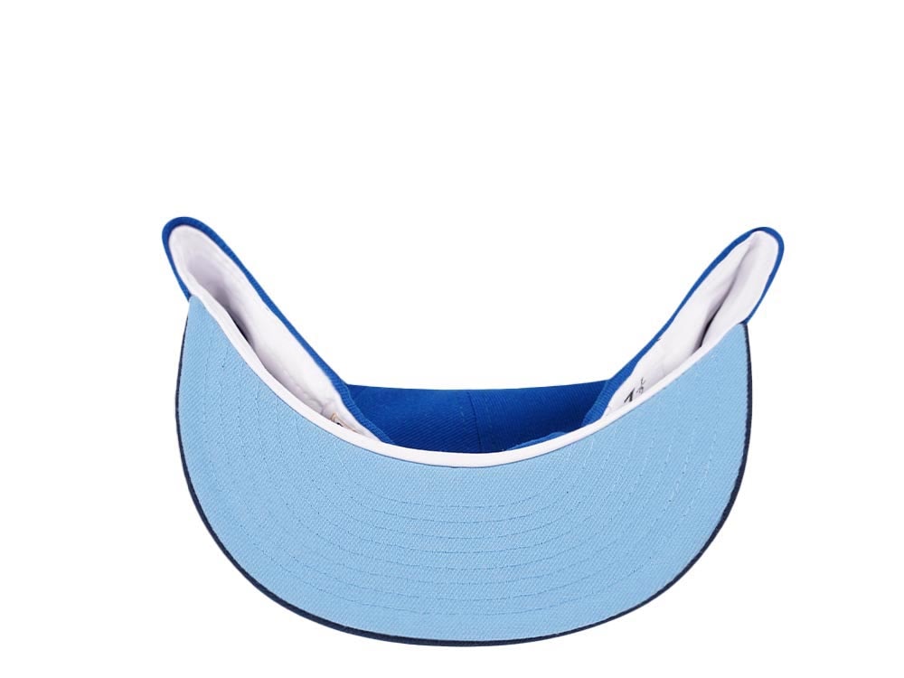New Era Tampa Bay Rays Inaugural Season 1998 Deep Sea Metallic Two Tone Edition 59Fifty Fitted Hat