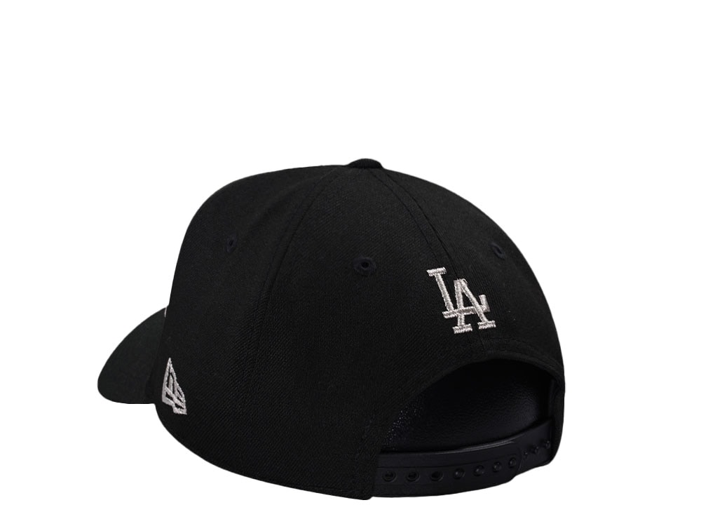 New Era Los Angeles Dodgers Ohtani Silver Black Prime Edition 9Forty A Frame Snapback Hat