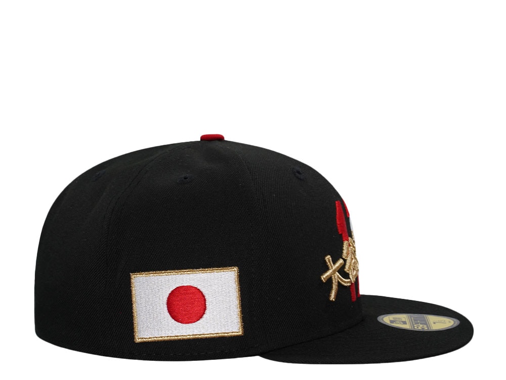 New Era Los Angeles Dodgers Ohtani Black Edition 59Fifty Fitted Hat