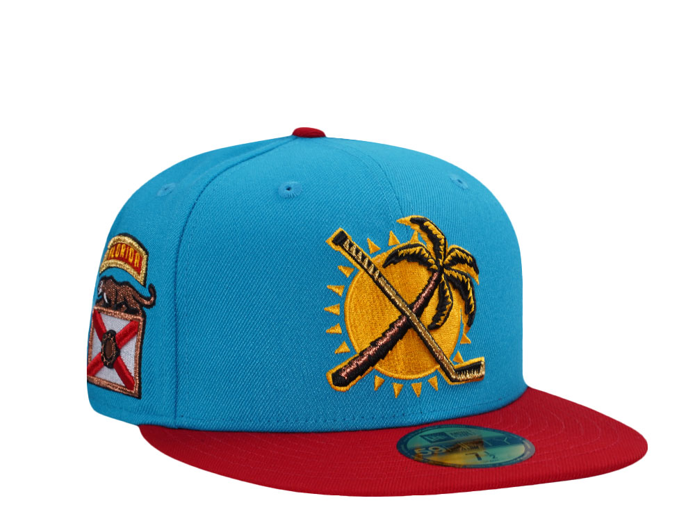 New Era Florida Panthers Retro Flipped Two Tone Edition 59Fifty Fitted Cap